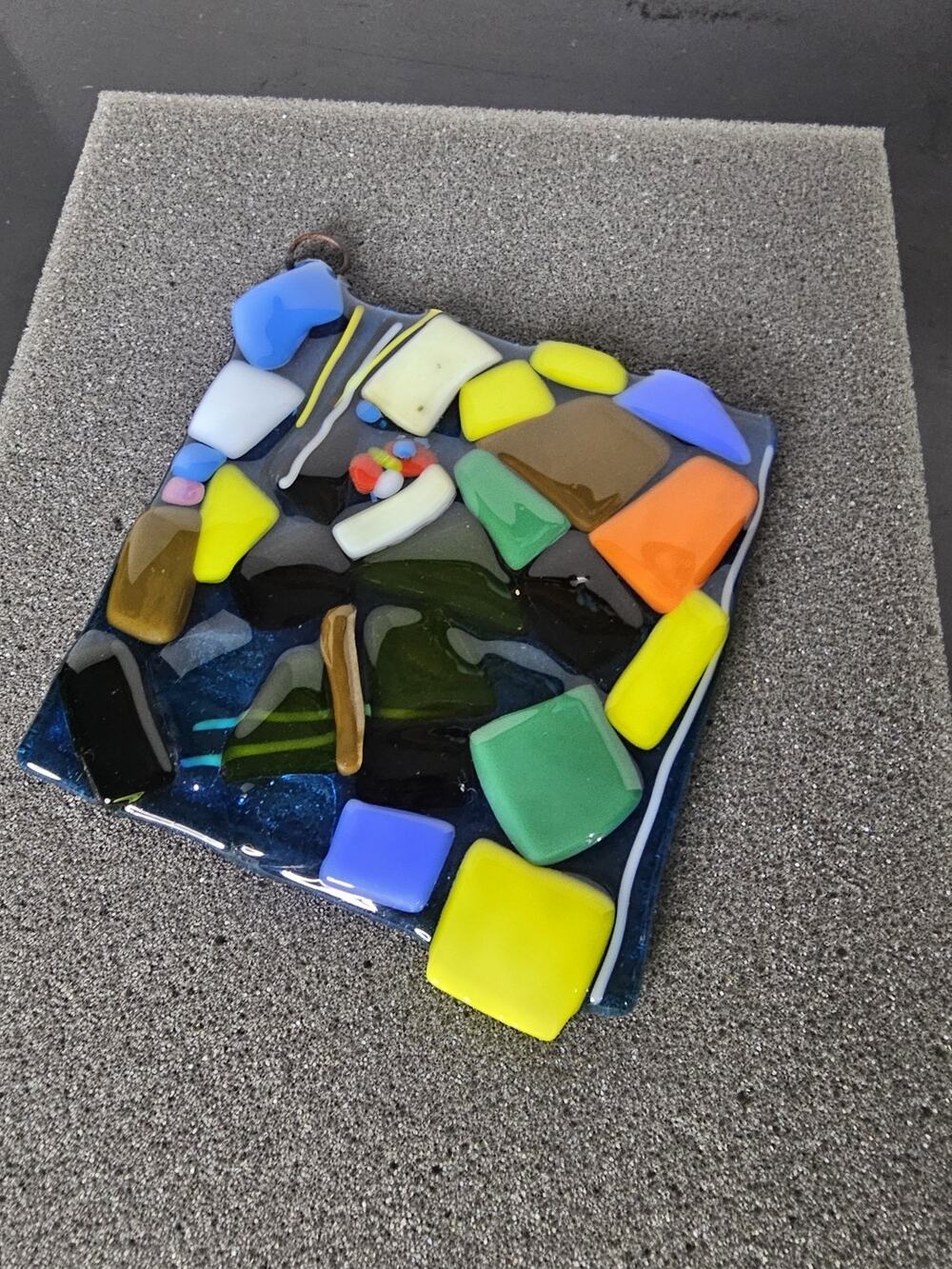 Glass Art Wall/window Hang Mosaic Abstract Art